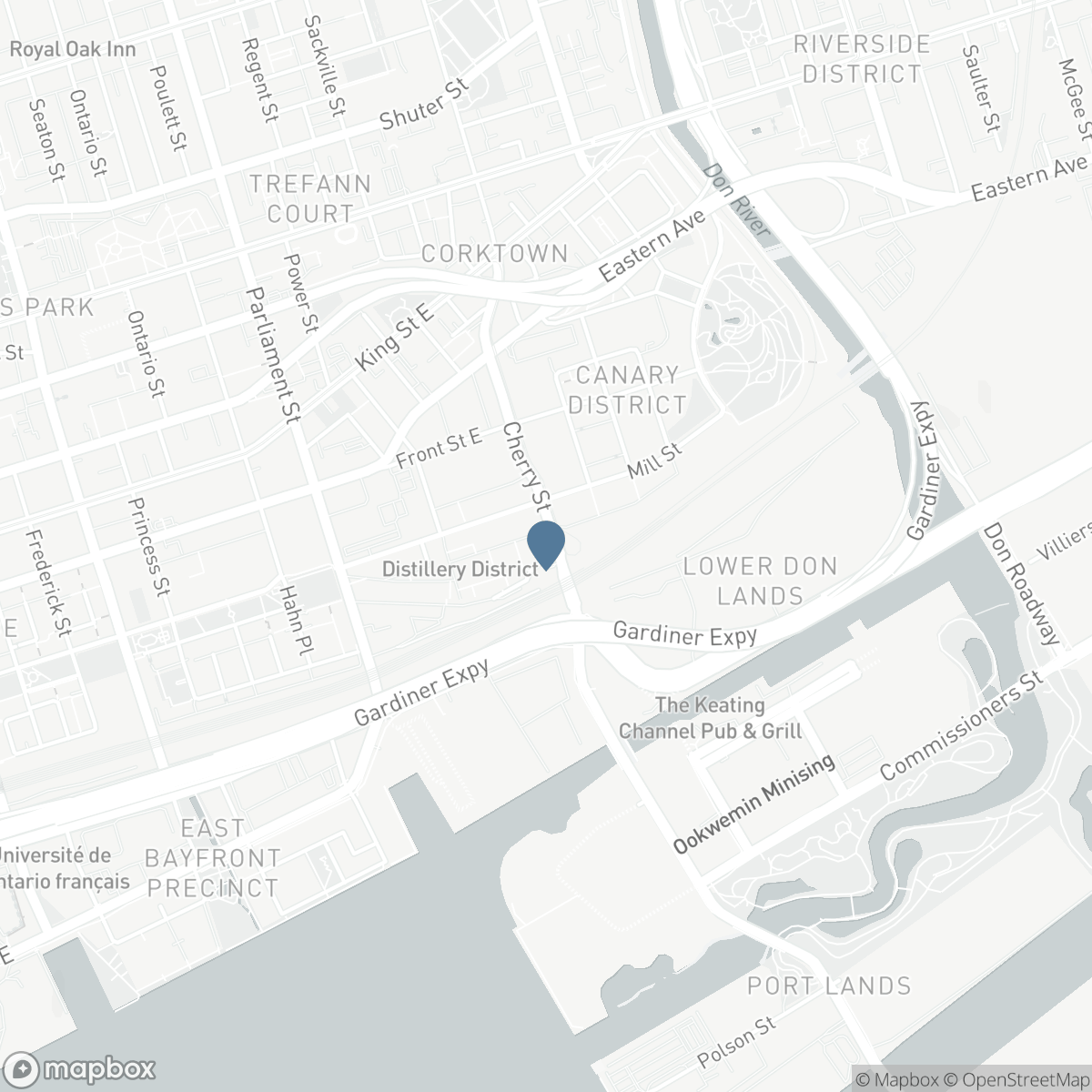 1702 - 390 CHERRY STREET, Toronto, Ontario M5A 3L1